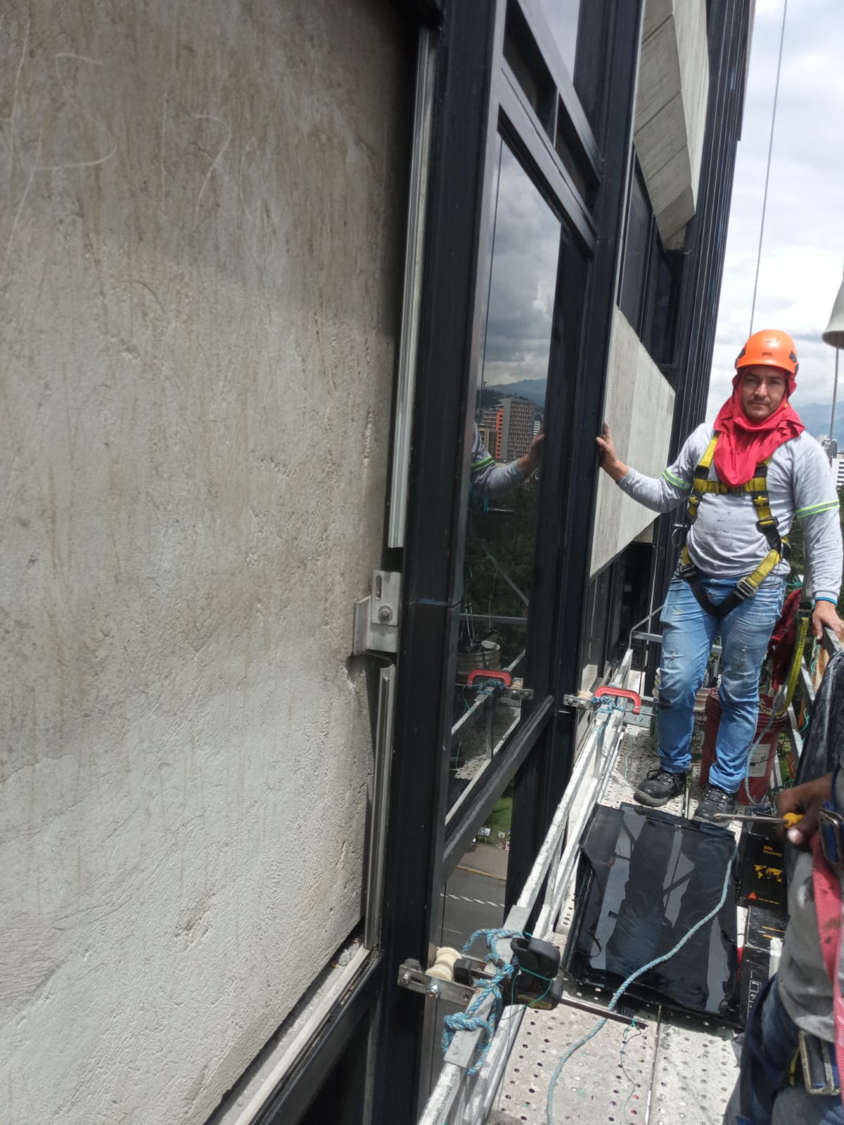 Mantenimiento Fachada Edificio Av Patria Grupo Espinoza